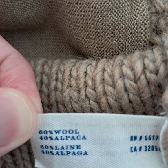 Leifsdottir Anthropologie Vest Women's Small S Wool Alpaca Fall Winter Warm Knit - Picture 10 of 10